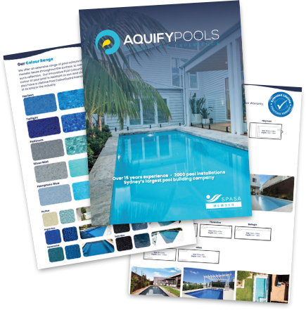 Aquify Pools BrochuresPages